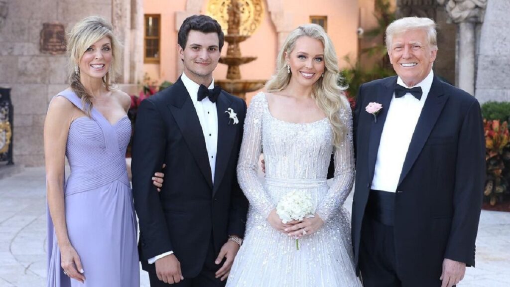 Los looks y todos los detalles de la boda de Tiffany Trump, hija de Donald Trump, con el millonario Michel Boulos