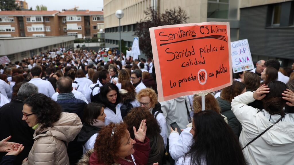 Termina sin acuerdo la negociación: sigue la huelga sanitaria en la Atención Primaria de Madrid