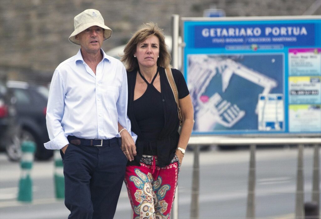 Matías Prats y su novia Ruth Izcue, de vacaciones en 2014