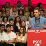 El Presidente del Gobierno, Pedro Sánchez, el pasado sábado, en Sevilla.