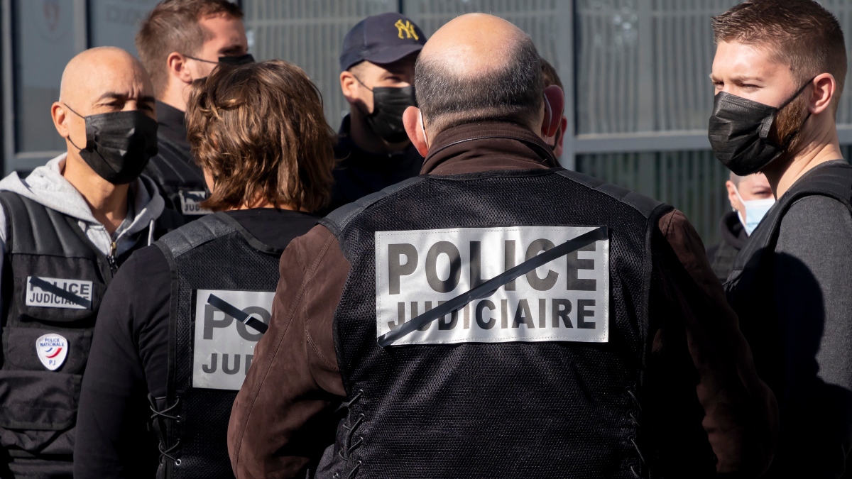 Imagen de archivo de la Policía francesa