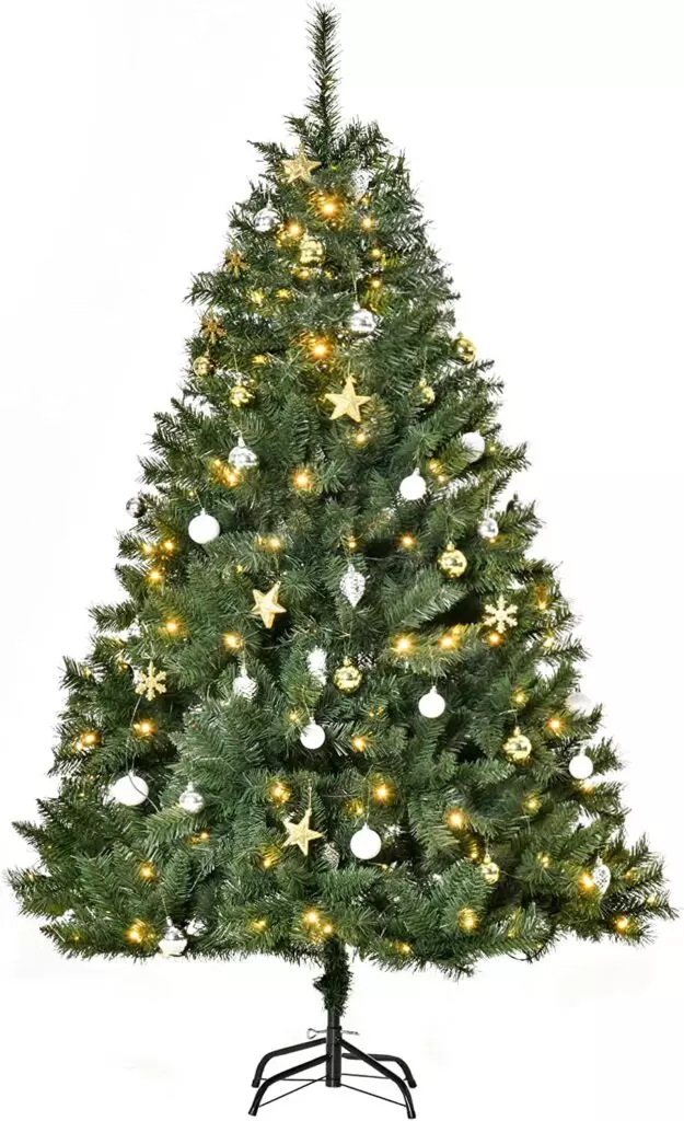 Árboles de navidad con luces integradas para decorar tu hogar