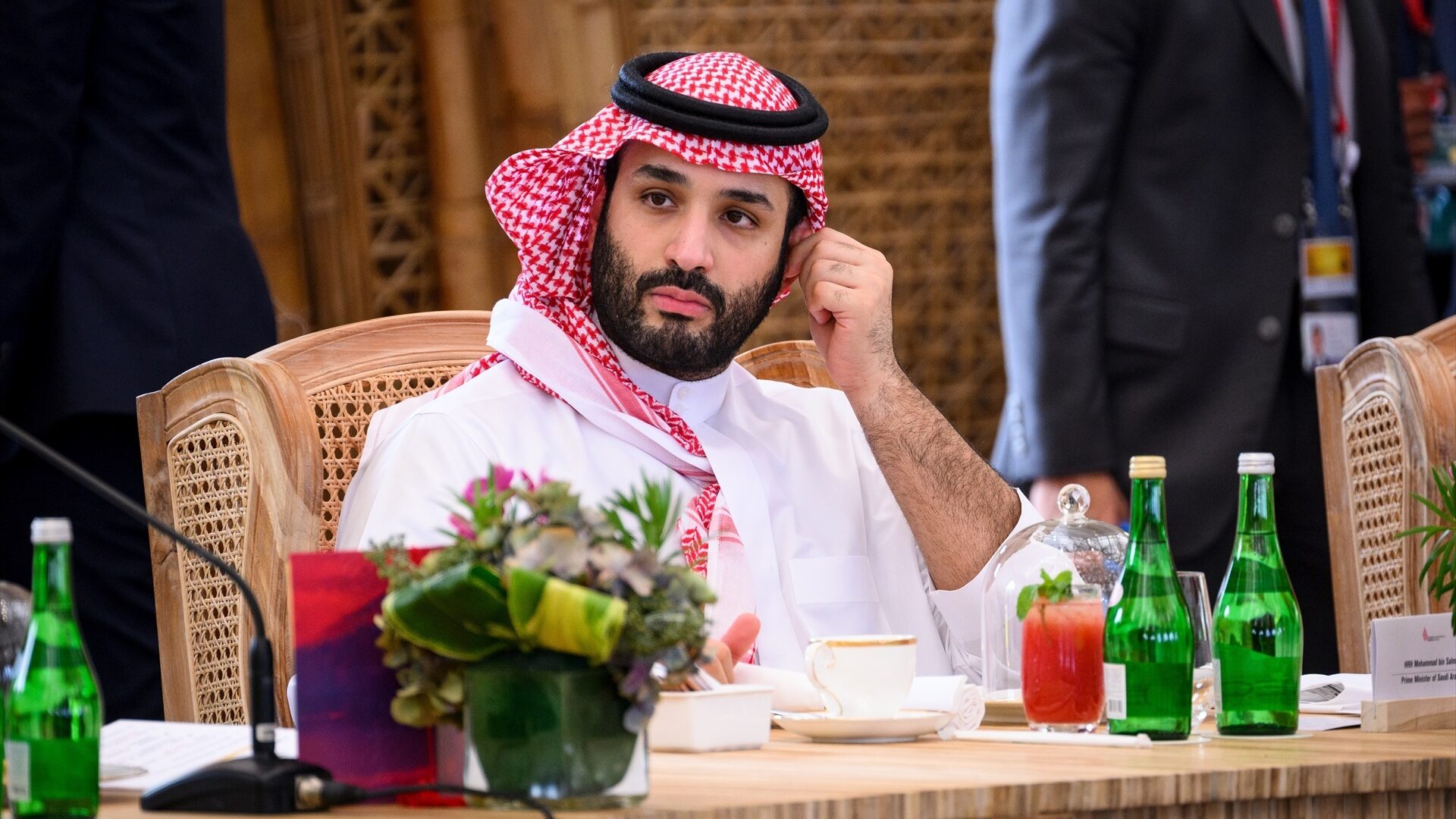 El príncipe heredero saudí, Mohamed bin Salmán