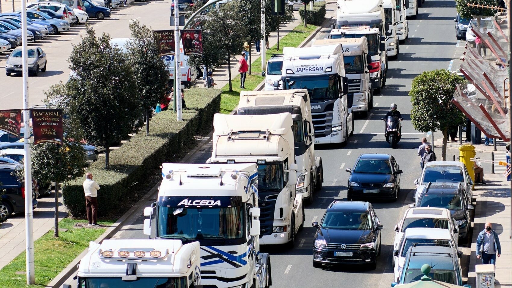Los transportistas convocan un nuevo paro indefinido desde el próximo domingo