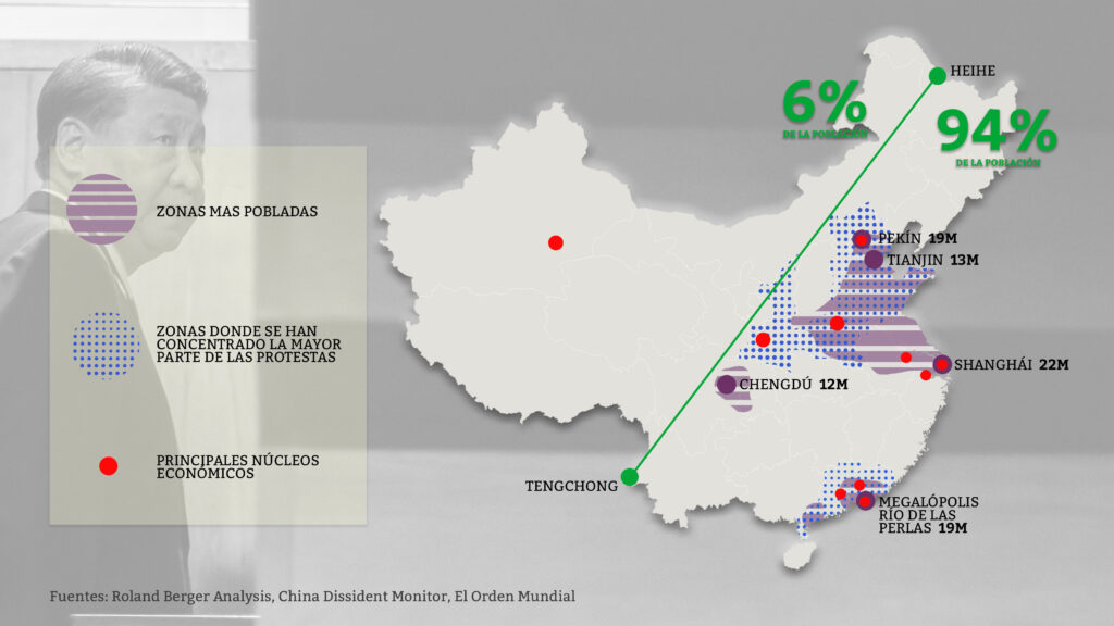 De la caída de Evergrande a las protestas en zonas industriales: los factores ocultos de la revuelta en China