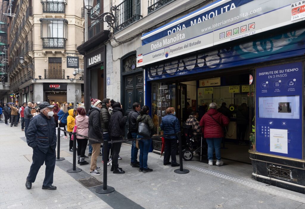 La ladrona de los Rascas de la Once de Madrid: cobró más de 11.000 euros en premios