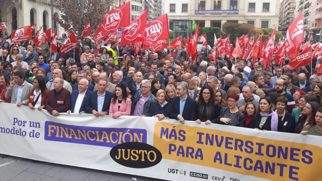Unidad política para exigir una mejor financiación para la Comunidad Valenciana