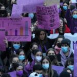 Las feministas del 8-M también hacen suyas las protestas de la Sanidad contra Díaz Ayuso
