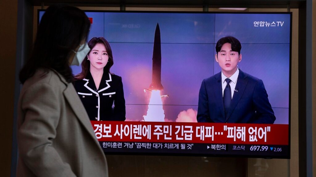 Escalada de tensión entre las dos Coreas: disparan por primera vez misiles a sus respectivas aguas