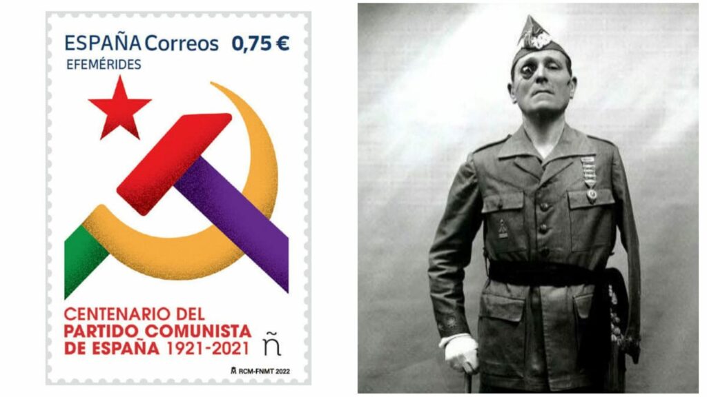 En España ya puedes mandar una carta con un sello del PCE a la calle Millán Astray