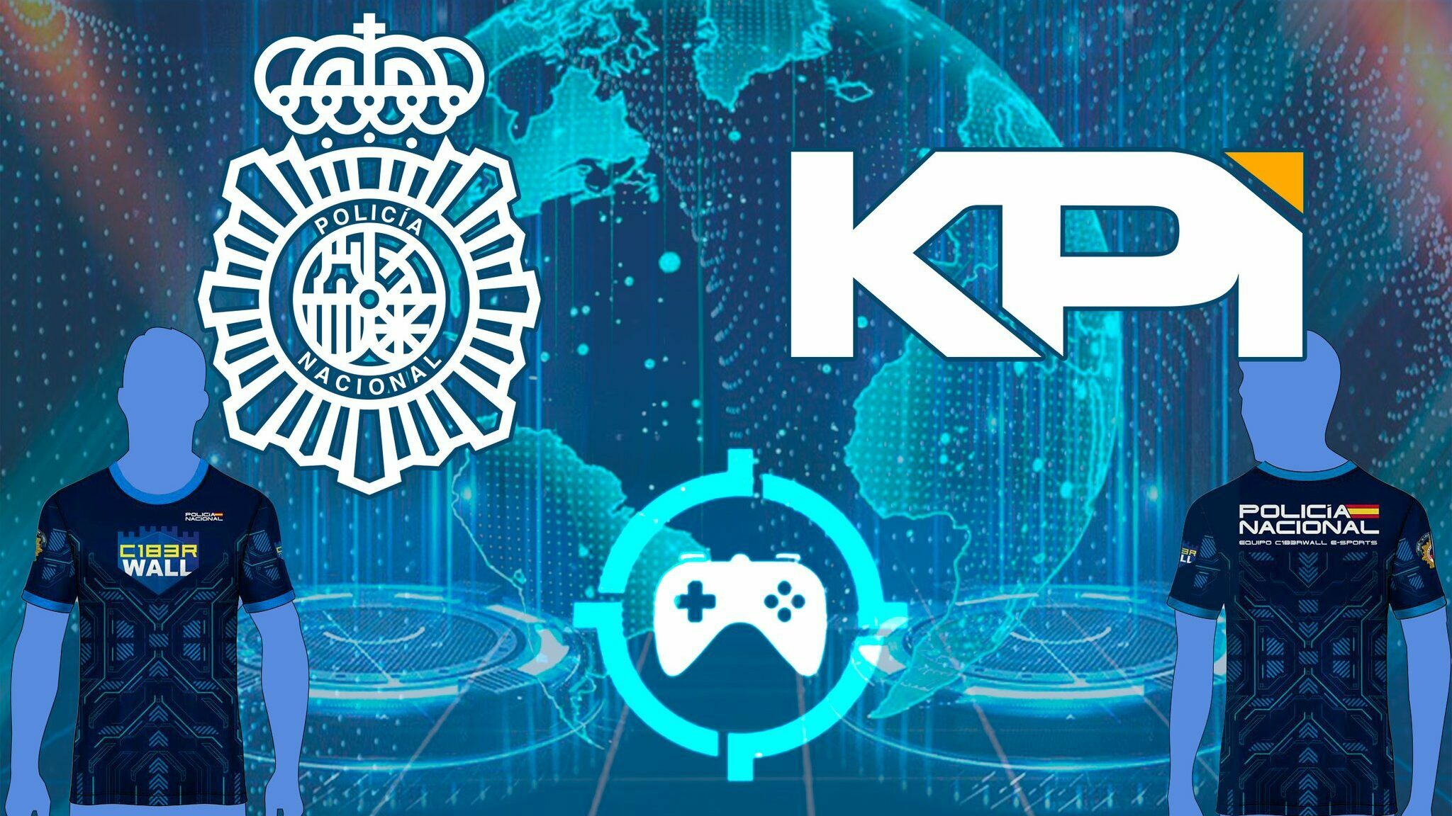 La unión de la Policía Nacional y KPI para la creación de su primer equipo de eSports