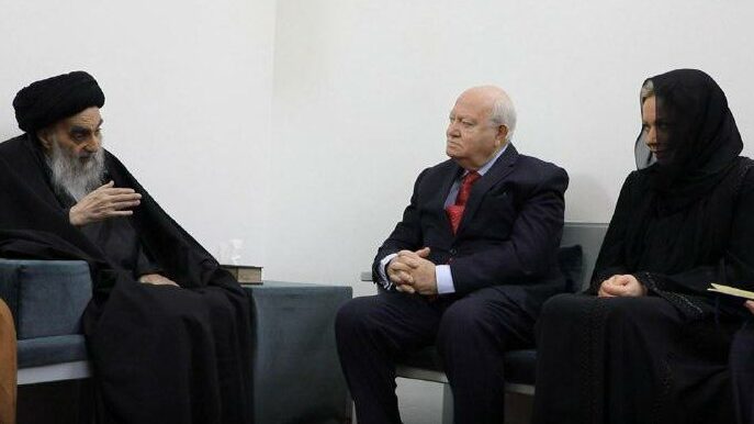 El Alto Representante para la Alianza de Civilizaciones mantiene una audiencia con el Gran Ayatolá Ali al-Sistani en Irak