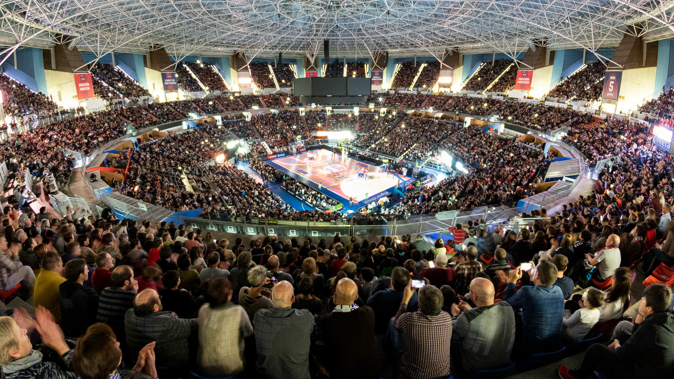 Buesa Arena repetirá el próximo 29 de diciembre un lleno histórico
