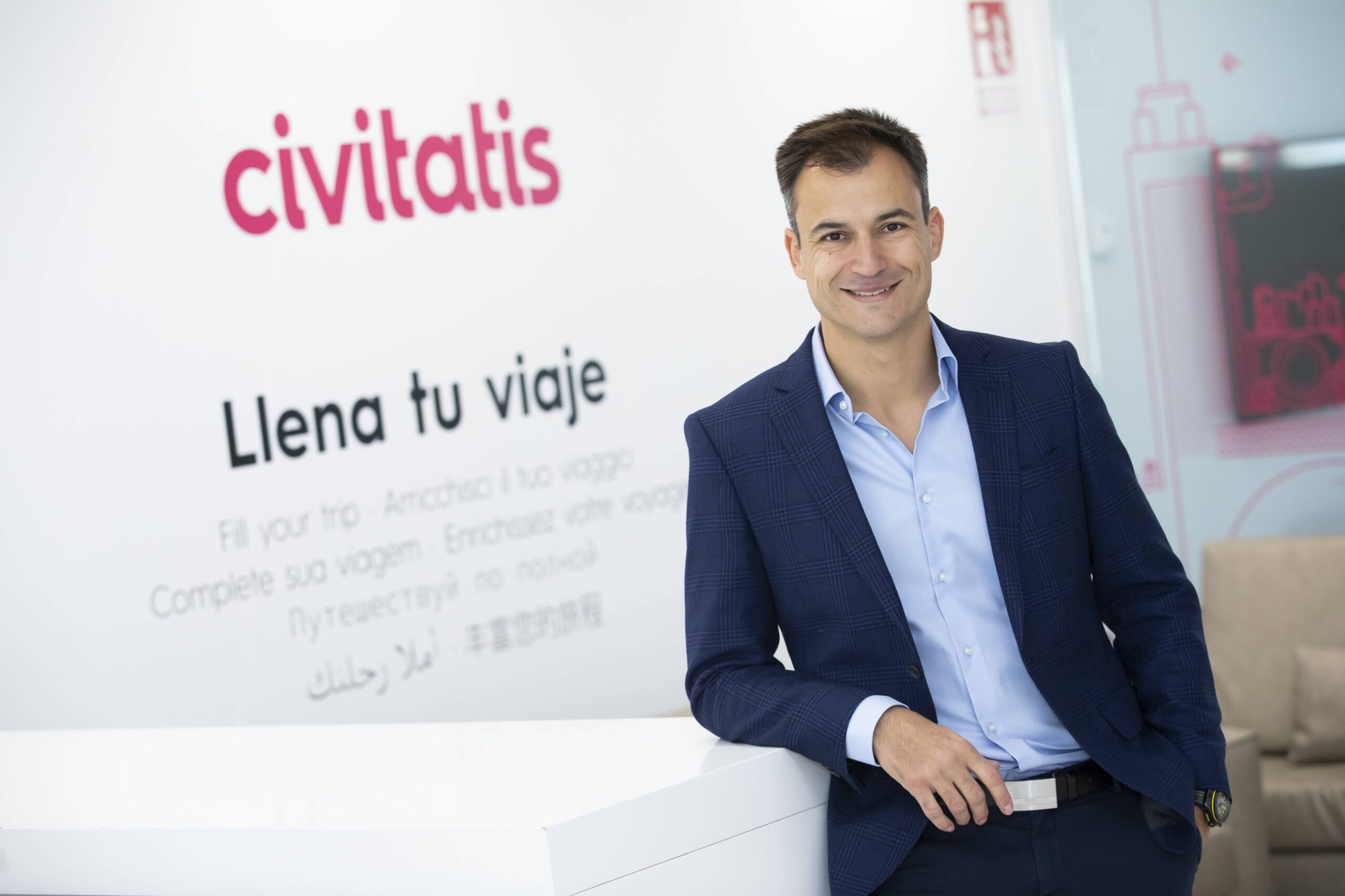 Alberto Gutiérrez, CEO y fundador de Civitatis