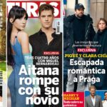 Ana Obregón, la ruptura de Aitana y Miguel Bernardeau, Piqué y Eva González, en las portadas de las revistas