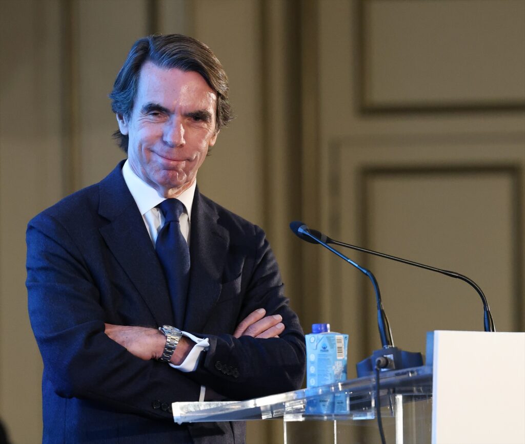 Aran Aznar no espera que le ayude su tío José María Aznar, expresidente del Gobierno