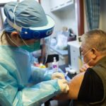 Vacunación contra el coronavirus en Pekín, China