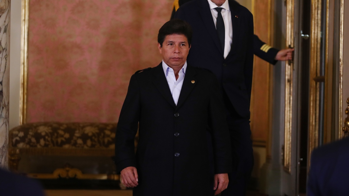 El presidente peruano, Pedro Castillo.