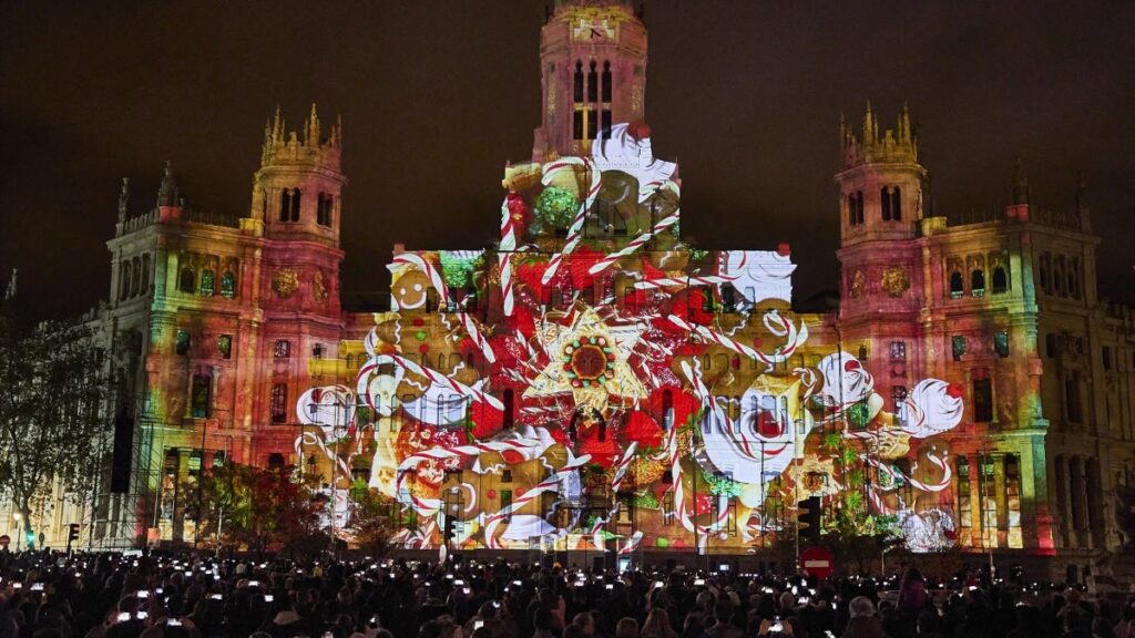 Aglomeraciones y caos en Madrid por las actividades navideñas en el centro de la capital