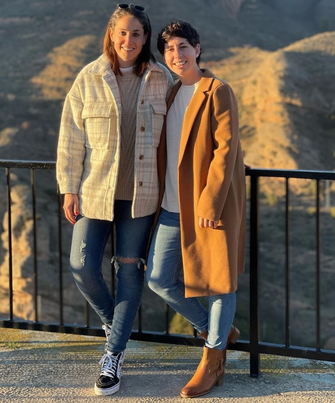 La ex tenista Carla Suárez y su novia, la futbolista Olga García, llevan seis años juntas