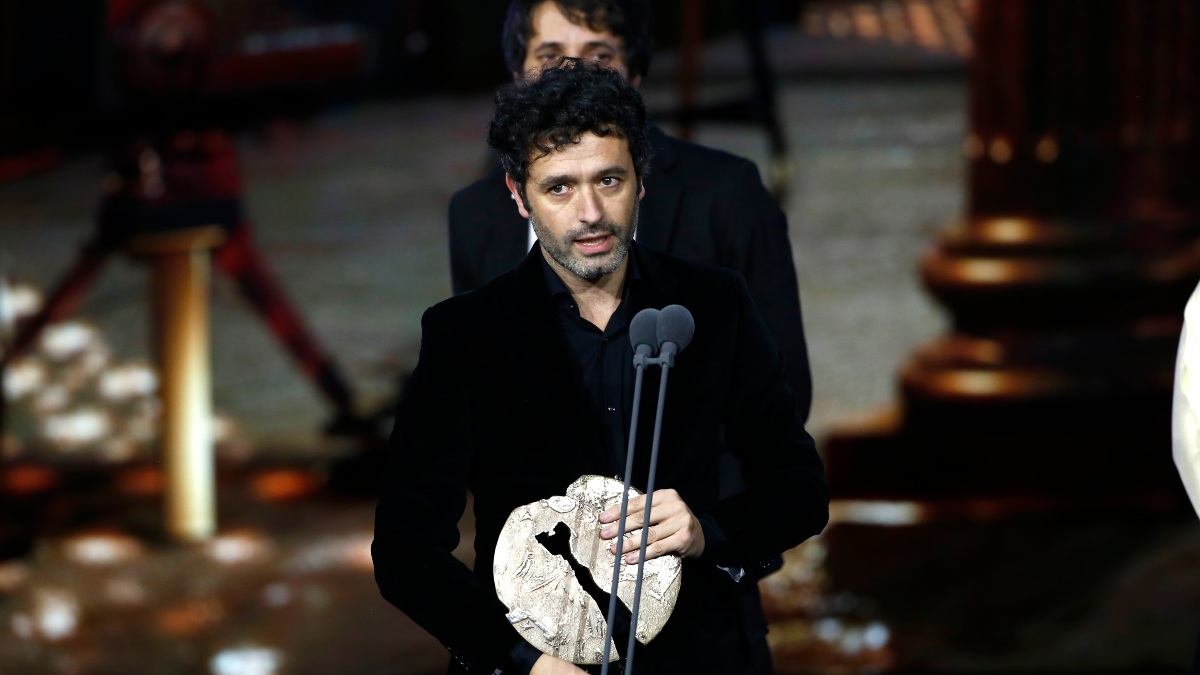 Rodrigo Sorogoyen durante la gala de entrega de la 28 edición de los Premios José María Forqué