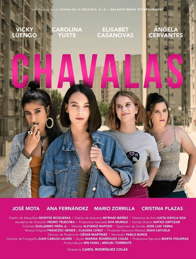 Cartel de la película 'Chavalas', de Carol Rodríguez Colás, alternativa para Navidad