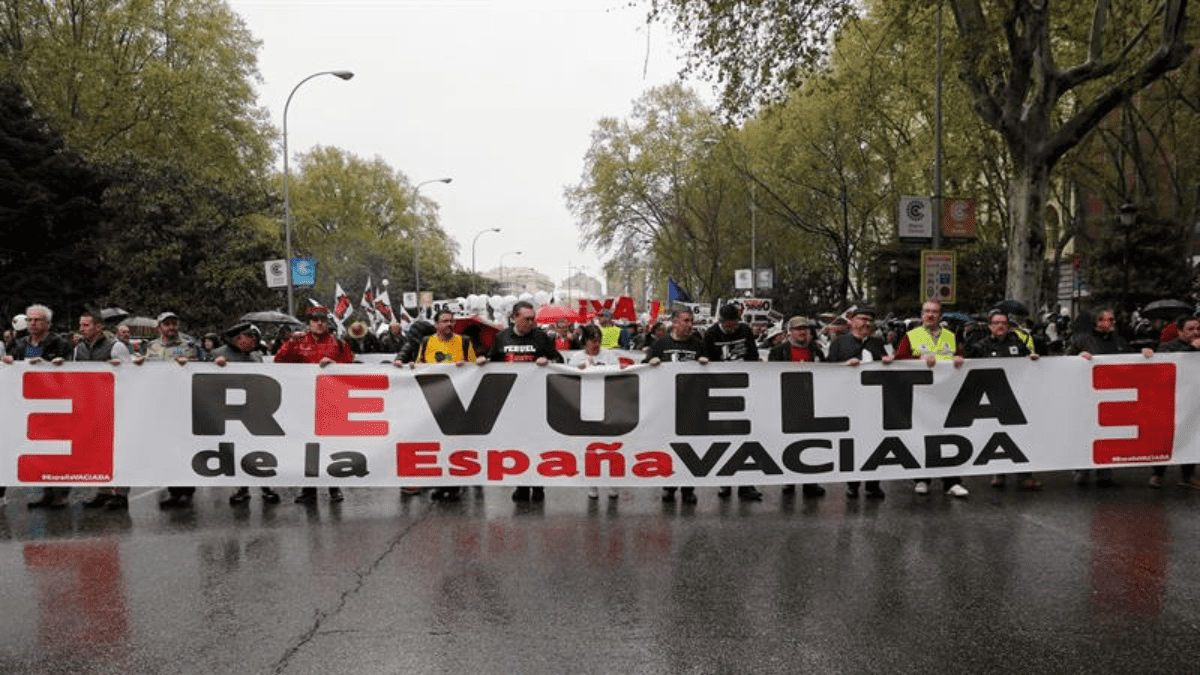 Manifestación por la España vaciada