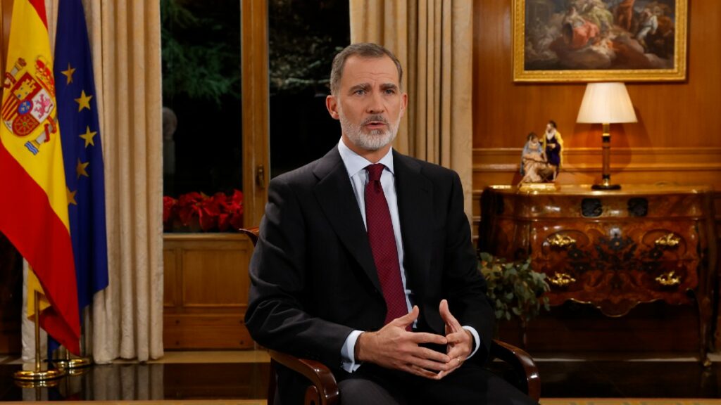 Vídeo: revive el discurso de Navidad del Rey Felipe VI