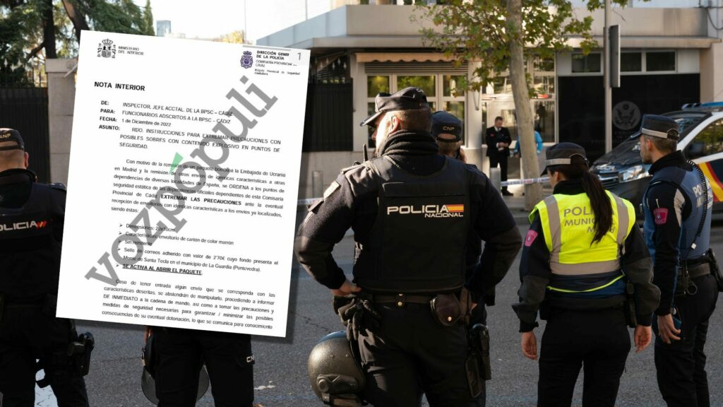 La Policía envía instrucciones de seguridad a toda España ante la avalancha de cartas bomba