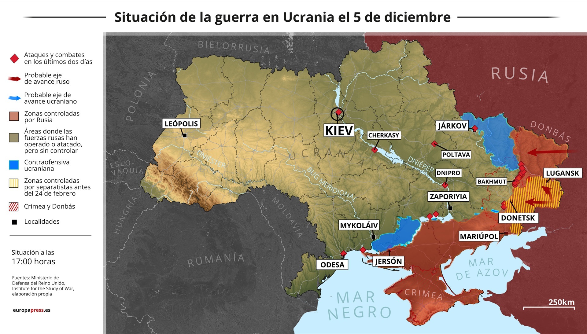 Última Hora De La Guerra De Ucrania, En Directo: Rusia Lanza Una Nueva ...