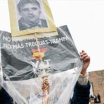 La Asociación Víctimas del Terrorismo se manifiesta contra el acercamientos de presos a cárceles vascas