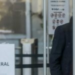 El exresponsable de las finanzas del PSPV-PSOE Pepe Cataluña en la Ciudad de la Justicia de Valencia