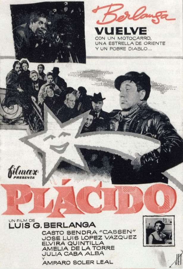 Cartel de la película 'Plácido', de Luis García Berlanga, altertativa para Navidad