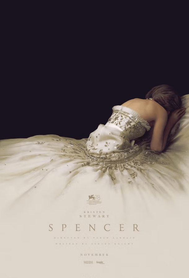 Cartel de la película 'Spenscer', de Pablo Larraín, altertativa para Navidad