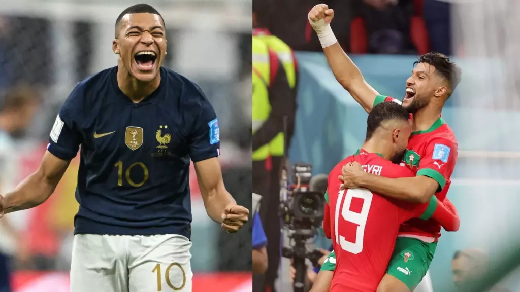 Francia-Marruecos, dos equipos con un mismo destino: hacer historia