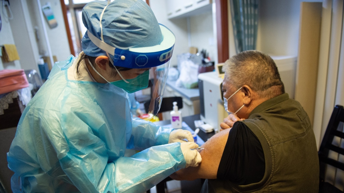 Vacunación contra el coronavirus en Pekín
