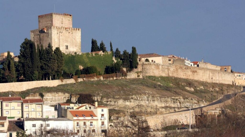 Se derrumba una parte de la muralla medieval de Ciudad Rodrigo (Salamanca)