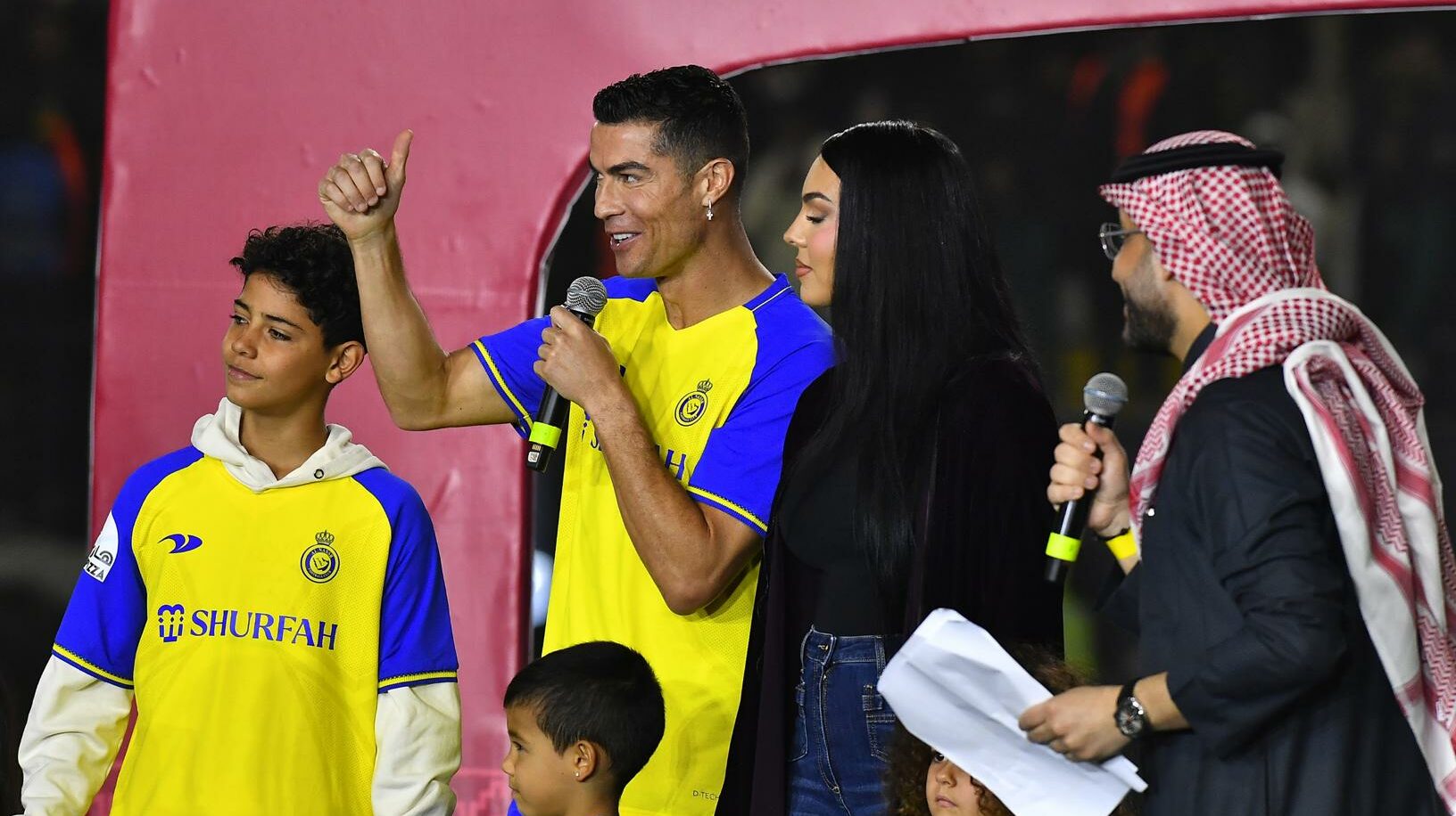 Cristiano Ronaldo presented after signing with Saudi Al-Nassr club