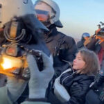Arrestan a Greta Thunberg en una manifestación en Alemania.