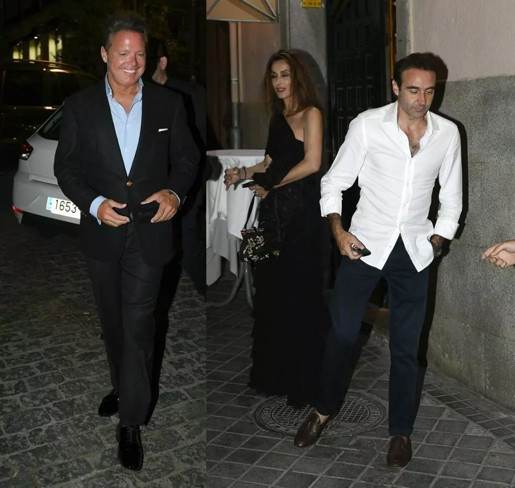 Luis Miguel, de cena con sus amigos Paloma Cuevas y Enrique Ponce en 2019