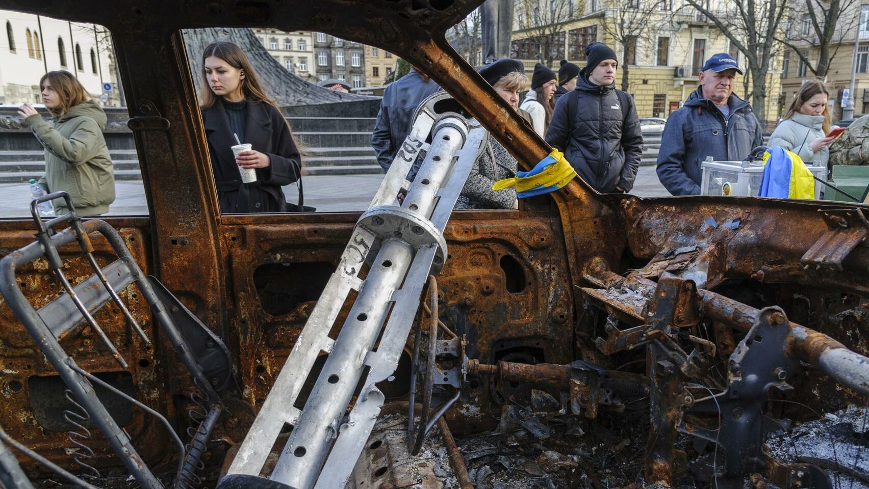 destrozos en Lviv