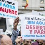 Los regantes se concentran en Madrid para la defensa del trasvase Tajo-Segura