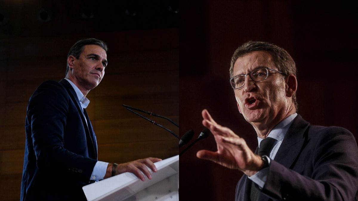 Pedro Sánchez y Alberto Núñez Feijóo lanzan la precampaña del primer asalto electoral: el 28-M