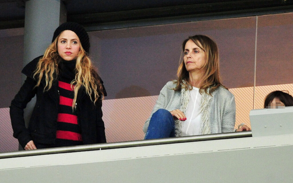 Shakira y su suegra, Montserrat Bernabéu