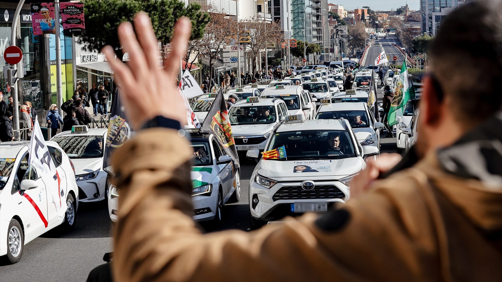 Manifestación del taxi de Madrid: recorrido y horario