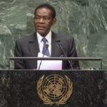 Teodoro Obiang, presidente de Guinea Ecuatorial.