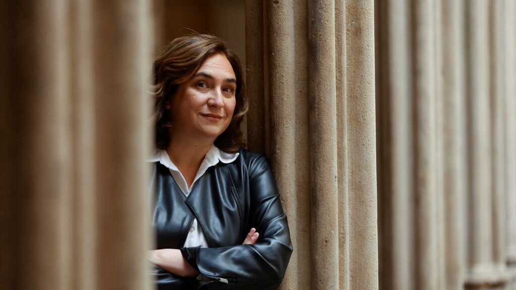 La alcaldesa de Barcelona y líder de los comunes, Ada Colau
