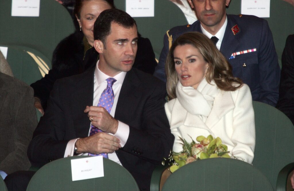 El rey Felipe y la reina Letizia en el año 2005