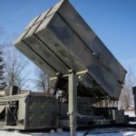 Una batería antimisiles NASAMS, como la que España desplegará en Estonia