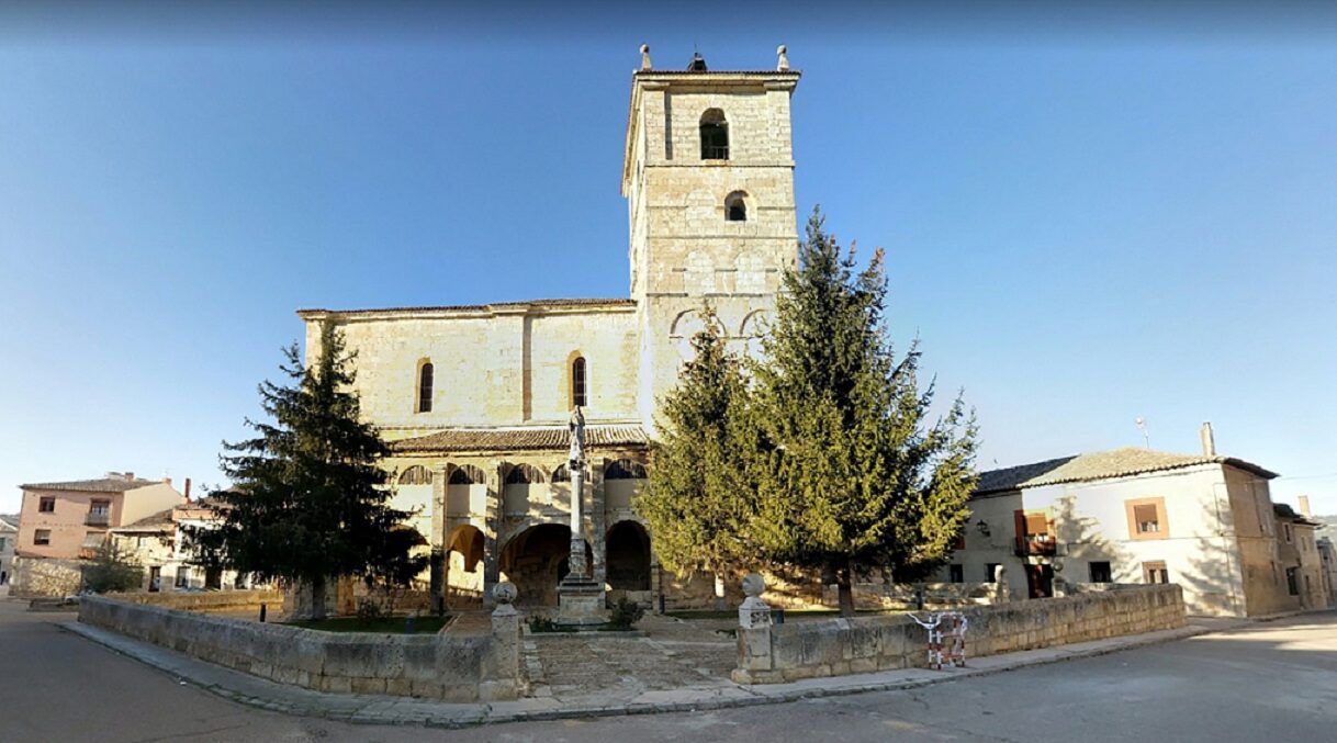 Iglesia de Santa Eugenia en Astudillo.